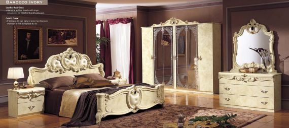 Спалня Camelgroup Серия BAROCCO IVORY 1